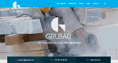 Desktop Screenshot of grubau.be