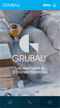 Mobile Screenshot of grubau.be